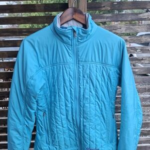 Marmot Women's Teal Puffer Vintage Jacket,